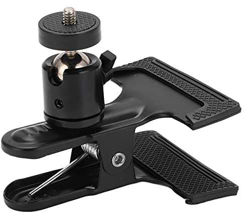 Yctze Soporte de Abrazadera para Cámara con Trípode con Abrazadera Giratoria de 360° Cámara de Movimiento Soporte de de Metal Resistente Electrónica/y Fotografía/Accesorios/Trípode y