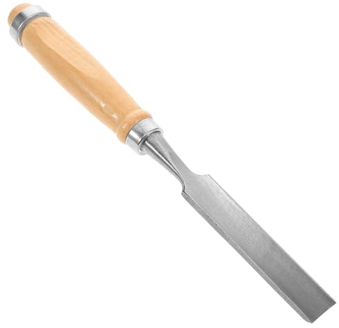 Alipis Ciseau à Sculpter en Demi-Cercle 18 MM Ciseau à Bois Professionnel pour Sculpture Manuelle Gouge Bois Courbe et Dur Outil de Menuisier Polyvalent