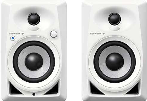 Pioneer DJ DM-40BT-W Bluetooth Studiomonitore, Weiß
