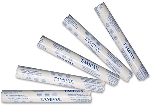 HOST500 Original Regular Tampax Tampons, Individually Wrapped