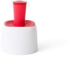 Chef'n QuickPit Cherry Pitter Preserve Prep Lid (Baking White/Cherry)
