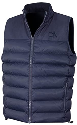 Calvin Klein Gilet golf idrorepellente imbottito Lassen uomo - Marina - L