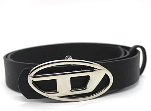 COOKOE Cintura decorativa ovale in metallo fibbia maschio e femmina PU cintura decorativa di lusso design personalità versatile cintura