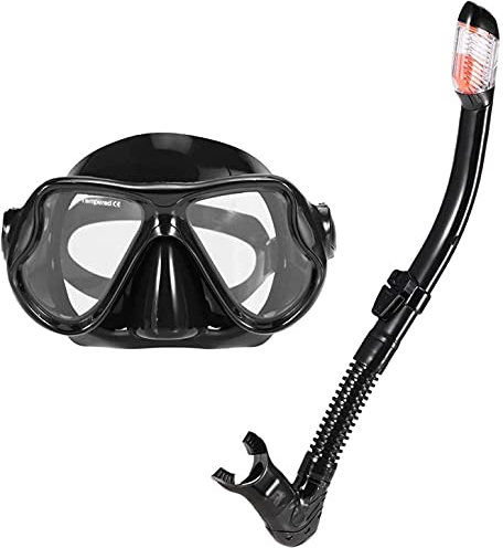 ZGYOZMNG Taucherbrille, Vollgesichtsmaske, Tauchen, Tauchmasken, Schnorchelmaske, Unterwasser-Schnorchel-Set, Anti-Beschlag-Schnorchelbrille, Schwimmmaske für Erwachsene