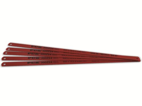 PUK HSS Metall-Sägeblätter, TPI Z24100, 300 mm, 5 Stück