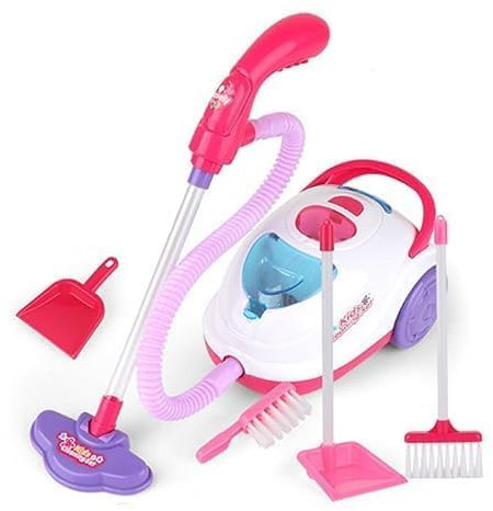 GSV Essentials Vacuum Cleaner Hoover for Kids, Children Cleaning Playset, Children Cleaning Toy Playset, Lightweight Design, Gift For Kids
