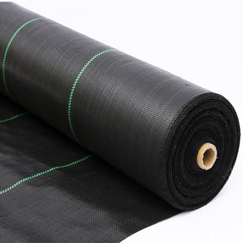 Weed Control Membrane, 3ft x 50ft/1m x 15m Garden Weed Suppressant Membrane Fabric Heavy Duty Landscape Weed Control for Patios, Garden, Flower beds, Pond