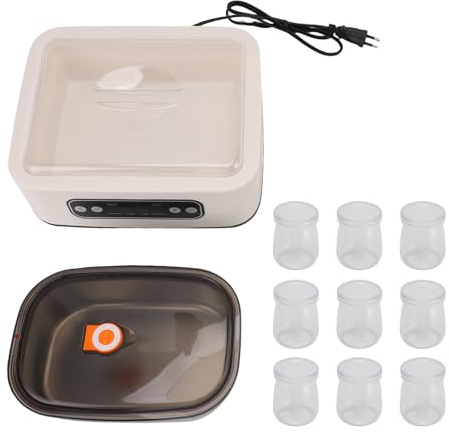 Yogurtiera Intelligente Macchina per Enzimi Fermentatore Quadrato Automatico di Grande Capacità per Vino di Riso Natto Controllo Costante della Temperatura Acciaio Inossidabile