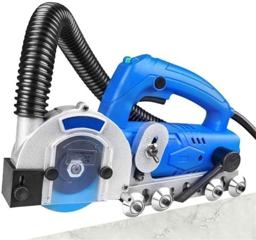 Tile Joint Cleaning Machine, 1200W 9000RPM Electric Grout Remover 220V DIY Tile Grout Remover Ideal for Cleaning Shower Tiles Joints, Floor Gaps, and Removing Old(Machine+1.2mm Seam Cleaning