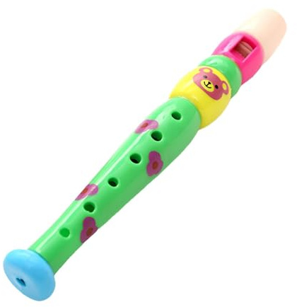 Flöjtinstrument för barn – lätt att lära sig musikleksak, smidig ljudinspelningsflöjt, hållbar design för nybörjare | tidig utbildningsrytm träningsleksak, rolig musikalisk