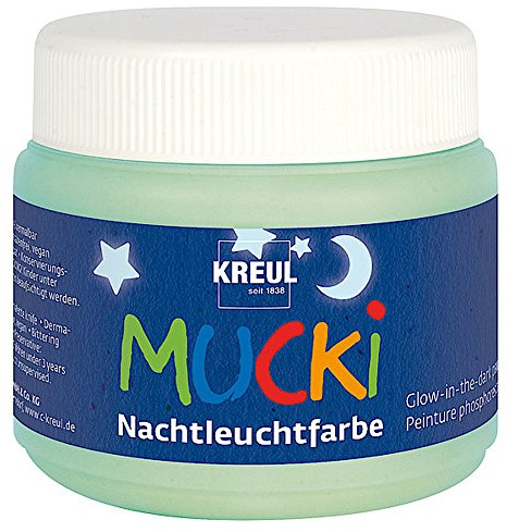 CREATIV DISCOUNT NEU MUCKI Nachtleuchtfarbe 150 ml