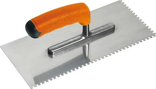 Spezialkelle, Zahnung 4x3 mm - Art::11660/13 x 28 cm, Softgriff