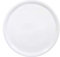 HENDI Plato de pizza redondo, plato para servir pizza, porcelana, motivo: unicolor, apto para el microondas y el lavavajillas, ⌀330 mm, blanco