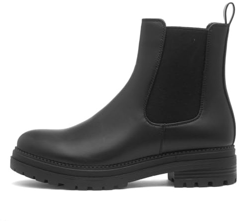 Lilley Womens Black Ankle Chelsea Boot - Size 6 UK - Black