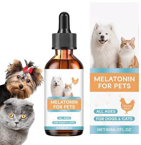 Genérico Tranquilizante para Gatos | 60ml Apoyo Al Sueño Sedante Calmante para Gatos - Relajante Suministros Mascotas para Interiores Viajes Cuidado Salud | Aseo Diario Baño Dormir Cortar Uñas