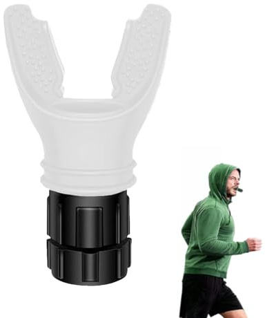 HYPRFIT PRO Ausdauertrainer Lungentrainer Atemtrainer Sport mit Einstellbaren Widerständen zur Verbesserung der Lungenkapazität - Oxyfit Breathing Trainer