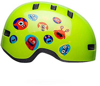 Bell Lil Ripper Youth Bike Helmet - Monsters Gloss Green - Size Universal Child (48–55 cm)
