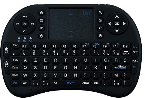 Mini Clavier Bluetooth pour Huawei Nova 9 Smartphone sans Fil AZERTY Rechargeable (Noir)