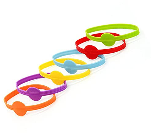 SagaSave Wine Glass Markers Drinks Beer Glass Cup Markers Silicone Wine Glass Charms Reusable Party Cocktail Glass Bottle Drink, 6Pcs