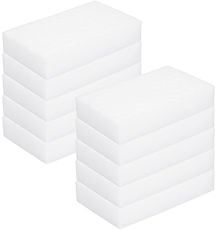 Kaneorooir Dirt Eraser Sponge,Pack of 10 Wall Eraser Cleaning Sponges for Kitchen, Bathroom, Living Room,Furniture,Wall, Shoe