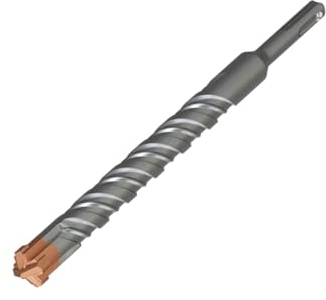 CSOOM SDS Plus Bohrer 20 * 260, Hammerbohrer, Professionell Betonbohrer，Ideal zum Bohren in Stein, Beton, Naturstein, Ziegelmauer