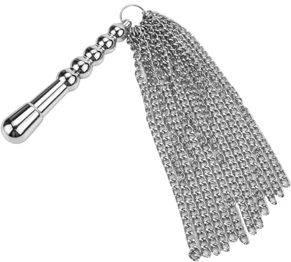 BDSM Peitsche für Sklaven Peitschen Set Flogger für Sex Zubehör für Paare Flogger & Peitschen Sm Exotic Whip Peitsche Metall Edelstahl Spanking Fetisch Domina Sex Bdsms Spielzeug Extrem für Frauen