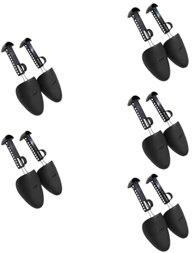Fahoujs Lot de 10 extenseurs de chaussures à longueur réglable pour hommes et femmes, pour bottes en cuir, baskets, plusieurs tailles, multicolore, L