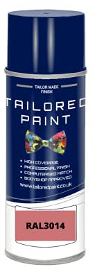 RAL 3014 - Vernice spray opaca rosa anticata per legno, metallo, plastica, PVC, UPVC, fasce per interni ed esterni