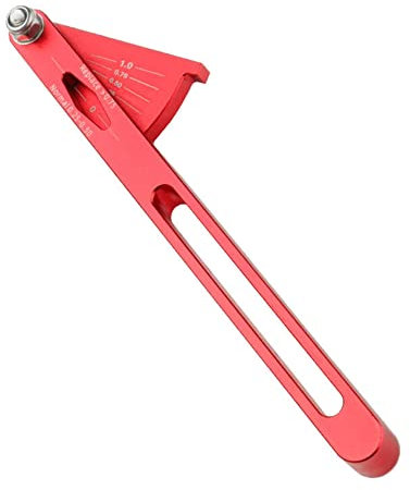 Aublinto Bicycle Chain Test Tool, Bicycle Chain Tester Bicycle Repair Chain Wear Measuring Gauge Bicycle Chain Wear Display Mountain Bike Chain Gauge for Most Bikes