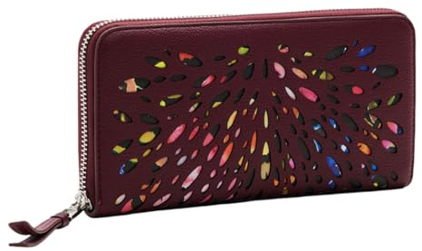 Desigual Geldbörse Blackwell Fiona Wallet Tutti Fruti dunkelrot