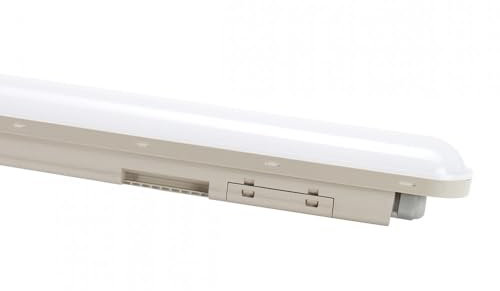 NCC-Licht Feuchtraumleuchte LED Limea Connect mit Durchgangsverdrahtung 25W 4000lm Neutralweiß 4000K 60cm