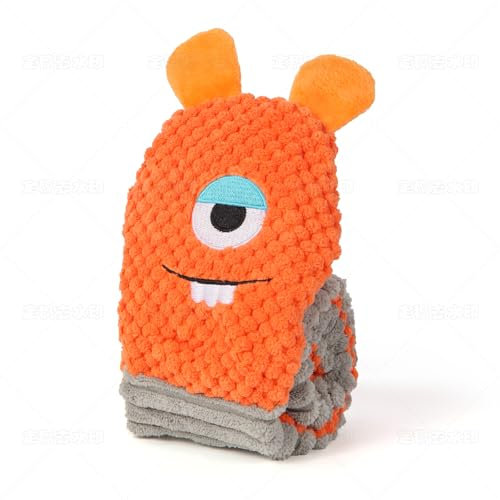 Pubialo Hundespielzeug für große Hunde Intelligenzspielzeug Unzerstörbares Quietschend Interaktives Stoffspielzeuge für große Hunde Schnüffelspielzeug Anti Stress Spielzeug Hund