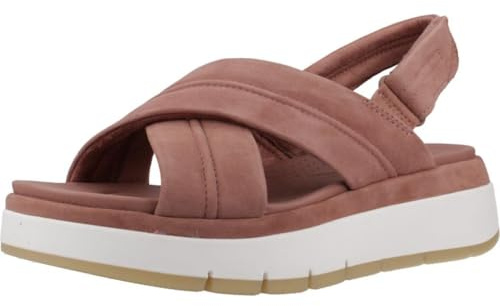 Clarks Tuscan Cross, Sandali Donna, Mauve Suede, 36 EU