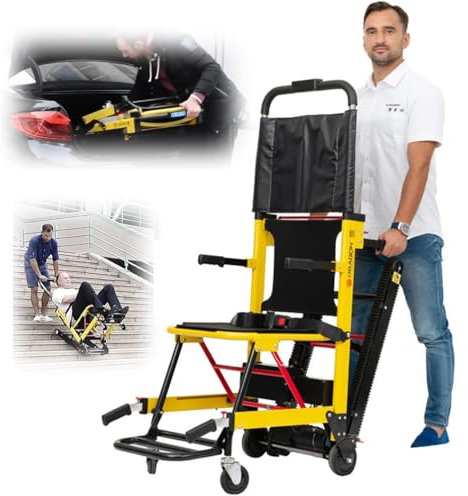 Carrello Elettrico Pieghevole Elevatore elettrico per carrelli elevatori, elevatore per sedie a rotelle elettriche per salire le scale, montascale per anziani, montascale portatile, sedia a