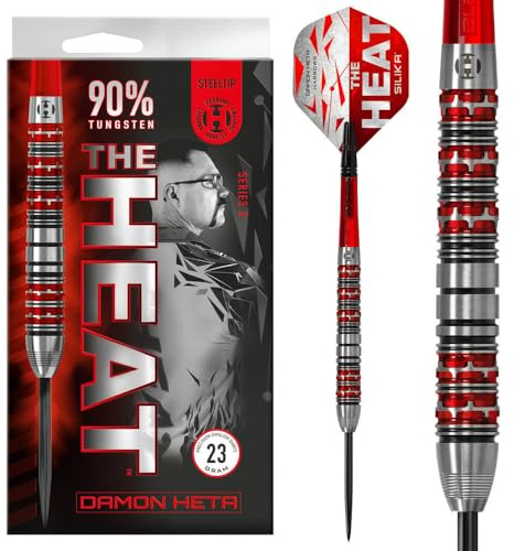 Harrows Damon Heta V3 90 % – Steeldarts 21 gram