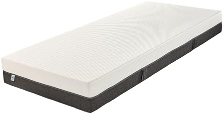 Irisette Selin ortopediska 7-zoner, 1 000 dunfickor, fjädermadrass, hårdhetsgrad 3 (medelfast), 90 x 190 cm, Öko-Tex certifierad, tillverkad i Tyskland