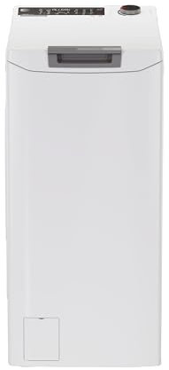 Hoover Toplader Waschmaschine THOS476TM5-S 7 kg I Smarte Bedienung mit Wi-Fi und Bluetooth I Nachlegefunktion I Mix Power System I 1400 U/min Schleuderdrehzahl I Weiß