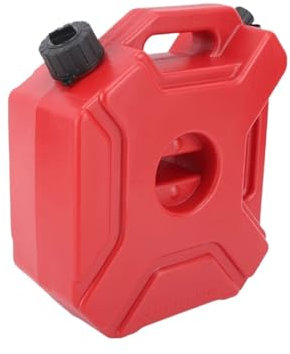 Bränsleburk 5L 1,3 gallons Vibrationsdämpande stor kapacitet Höghållfast bränsleolja Bensinbehållare för UTV för ATV Bensinkanner