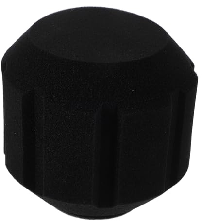 HEMOTON Microphone Isolation Shield, Sponge Soundproof Cover for Condenser Mic, Noise Reduction and Sound Absorption, Portable for Live Streaming and Ktv Recording | 9.2 Cm, 4.5cm and 6.8cm Hole Sizes, Portable Design, Condenser Mic Use for Broadcasting and Karaoke