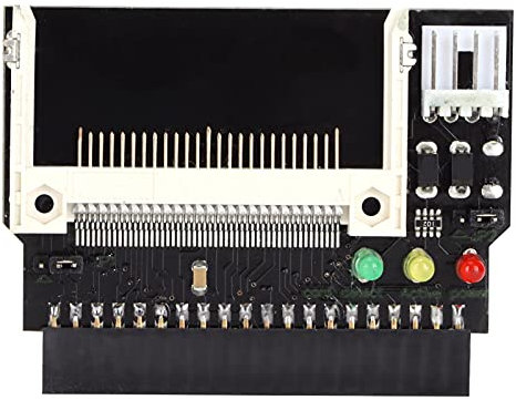 Adattatore IDE da 40 Pin CF CF a 3,5 Pollici di Convertitore IDE Female Supporta Schede CF-I CF-II con modalità True-IDE DMA-33 Trasferimento per il Disco Rigido Micro (Doppio uso)