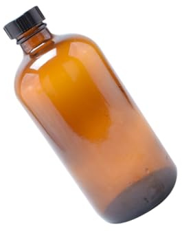 IWOWHERO 4piezas Botella De Vidrio Marrón Botella De Vidrio Sellada Para Miel Mermelada Para Almacenar Multifunción