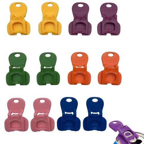 Homiladi Can Opener Aid | Easy Ring Pull Tin Openers & Drink Protector Covers | Reusable Plastic Manual Can Tab Lifters and Seal Clips for Beer, Pop Cans, Soda, Picnic Party, BBQ (Colorful)