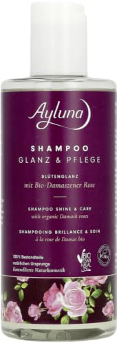 Ayluna Shampoo Glanz & Pflege Blütenglanz mit Bio-Damaszener Rose 250 ml