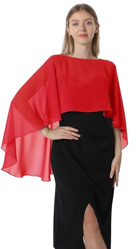 Hotshawl Damen Chiffon-umhang001 Pashmina-Schal
