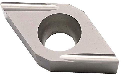 Maifix 10 piezas DCGT11T304FL-U ZN90 Puntas de herramientas de corte de acero CNC Torno de metal Torneado Portaherramientas de carburo de tungsteno indexable insertables de carburo cementado sólido