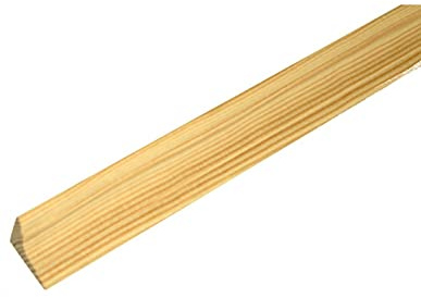 10 Corniche bois classique en pin 30x30 - Longueur 2.00 m