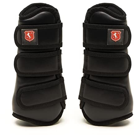 Horsecode Dressurgamaschen schwarz Pony