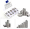 Bailinks Lot de 200 Vis Sans Tête en Acier Inox, tête hexagonale vis M2 M3 M4 M5 M6 M8 métrique à tête hexagonale Allen 304 en acier inoxydable pour poignées de porte, robinet