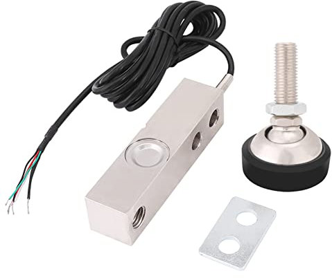 fuLNes 1000-kg-Scherstab-Wägezellensensor, Wägezellen-Waagensensor mit 4-adrigem, abgeschirmtem Kabel, Wiegesensor für Plattformwaage, Gleiswaage, Automobil-Wiegeausrüstung (1000 kg)