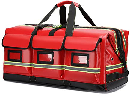 SUYUDD Erste-Hilfe-Tasche, leer, Notfall-Ersthelfer-Trauma-Tasche, wasserdicht, mit Mehreren Fächern für Rettungssanitäter, Rettungsdienste, Polizei, Feuerwehrleute, Sicherheitsbeamte